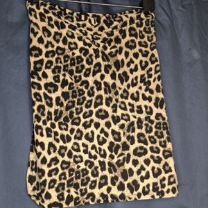 Leopard Print Tube Top